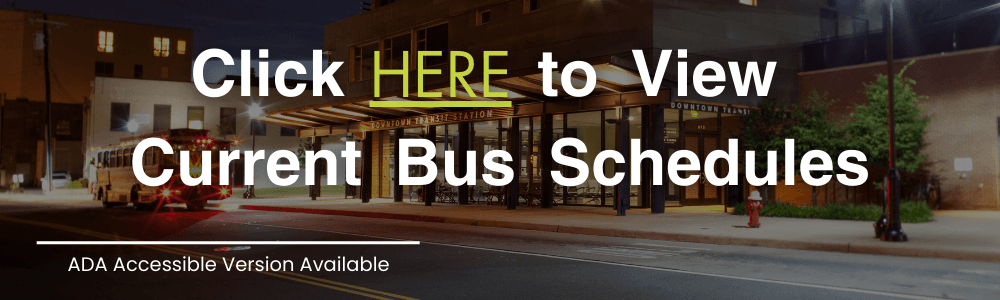 Current bus schedule graphic