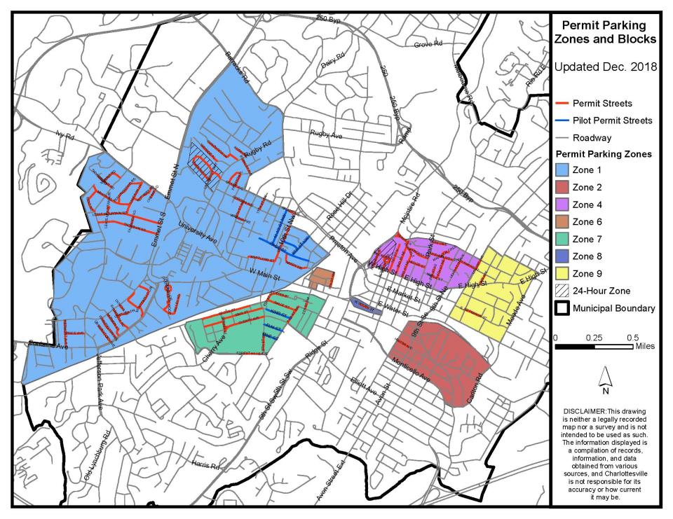 Zone Permit Parking Map (PDF)
