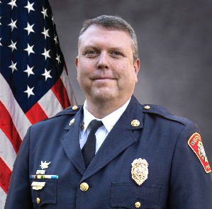 Headshot of DC of Community Risk Reduction Joe Phillips