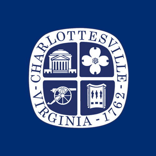 City Seal White (Blue BG)