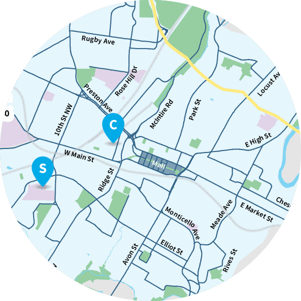 Fitness and wellness map to two facilities