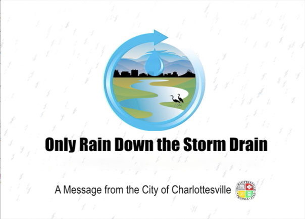 Only Rain down the Storm Drain