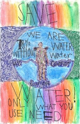2019 Imagine a Day without Water Art Contest 3rd – 4th Grade Winner Timothy Choo