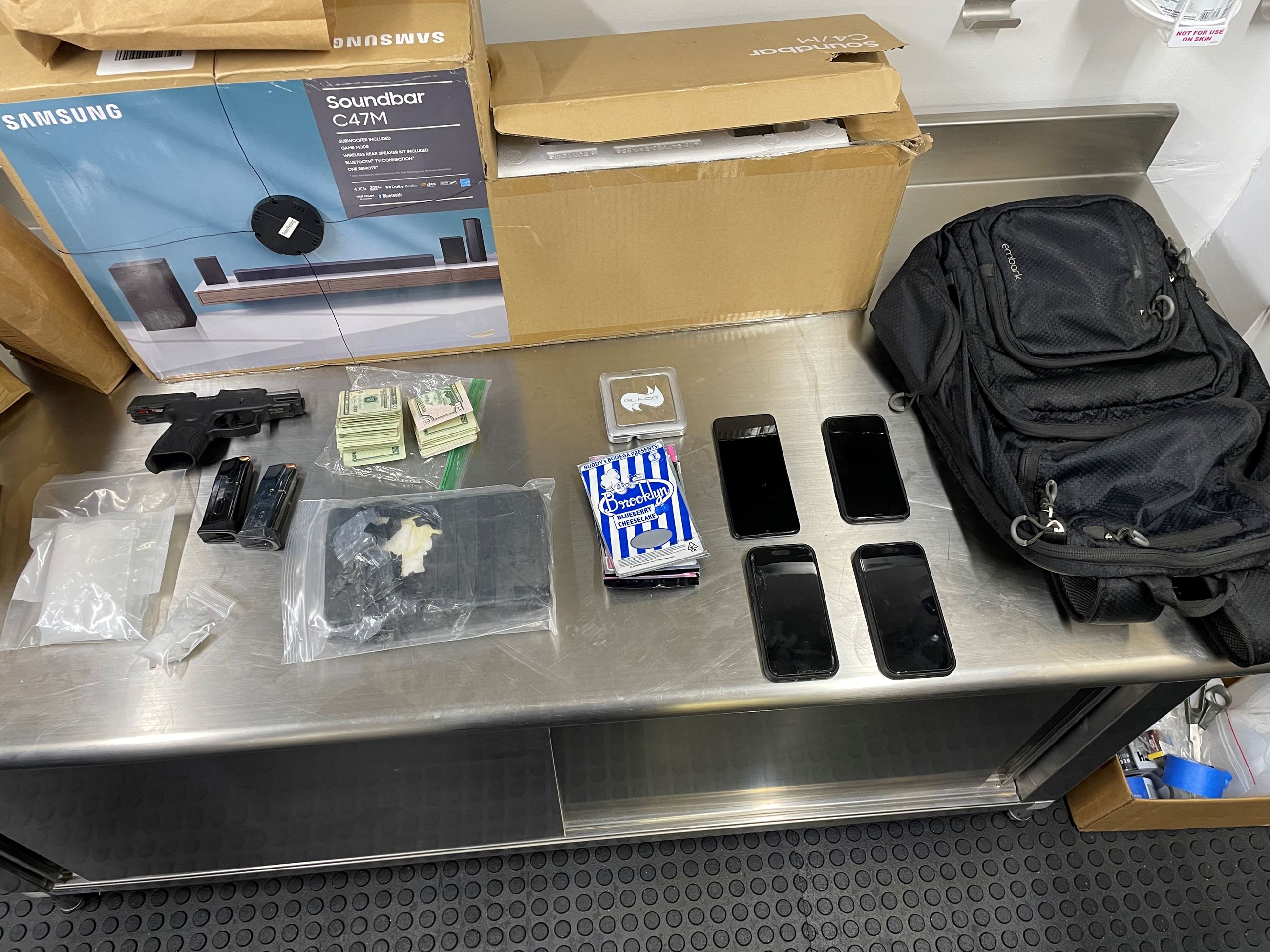 Firearms and Narcotics Seized 10-2024