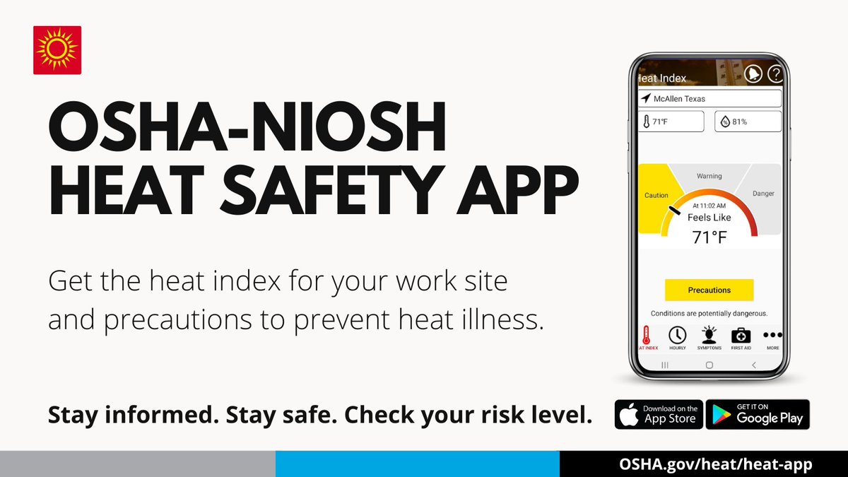 Download the Heat Safety App