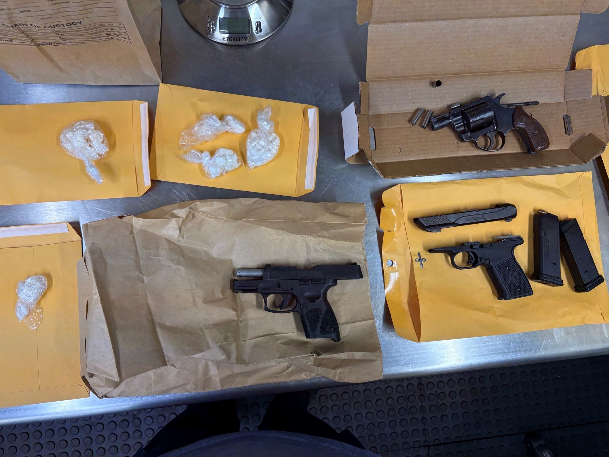 Items Seized from Search Warrant 1-22-2026