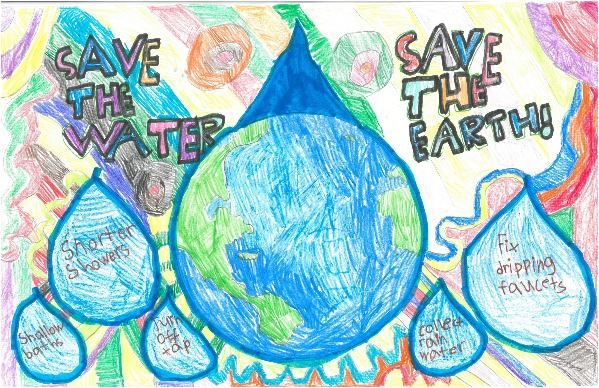 2018 Imagine a Day without Water 1st – 2nd Grade winner Ben O’Hare