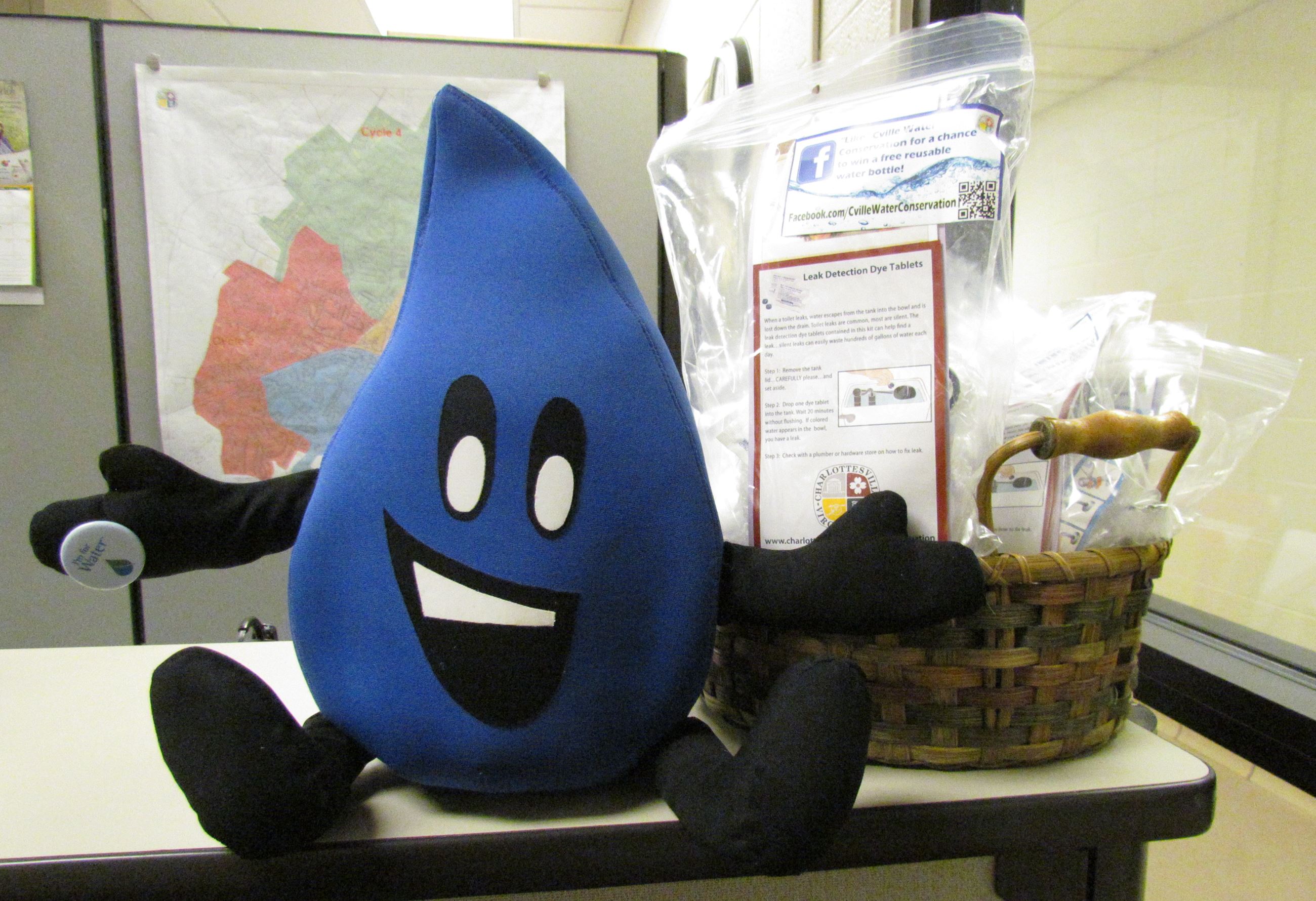 Flo and Water Conservation Kits at Office Utility Billing