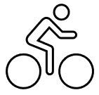 Cyclist Icon Opens in new window