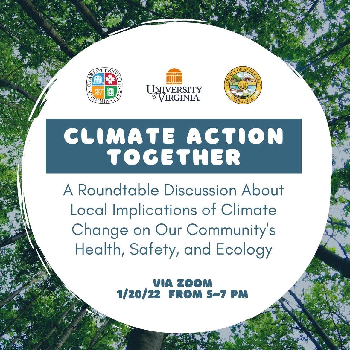 Event Promotion Image for Climate Action Together Event on 2022-01-20